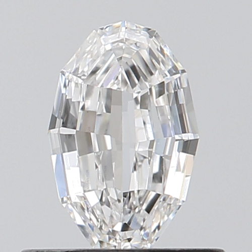 0.5 carat E-VS2 Natūralus Oval Deimantas (1)