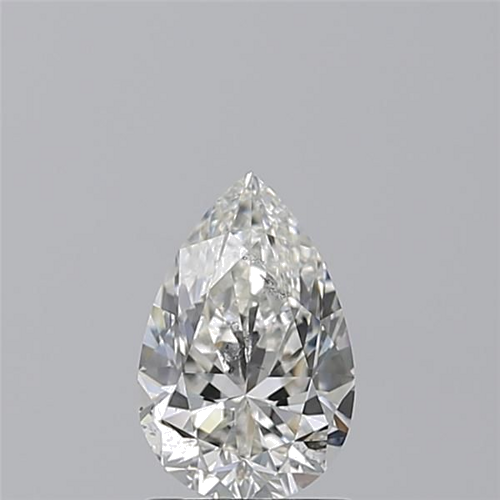 1.2 carat G-SI2 Natūralus Pear Deimantas (1)