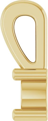 Pakabukas „Family Bar“ 10k yellow gold Round 3.5mm (3)