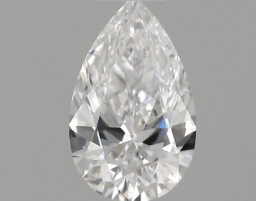 0.24 carat D-VVS1 Natūralus Pear Deimantas (1)
