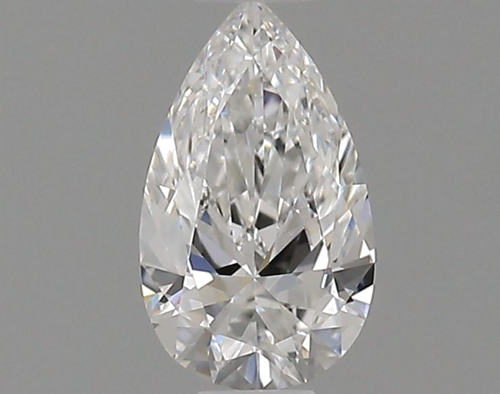 0.3 carat E-VVS1 Natūralus Pear Deimantas (1)