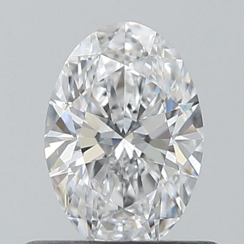 0.5 carat D-VVS1 Natūralus Oval Deimantas (1)