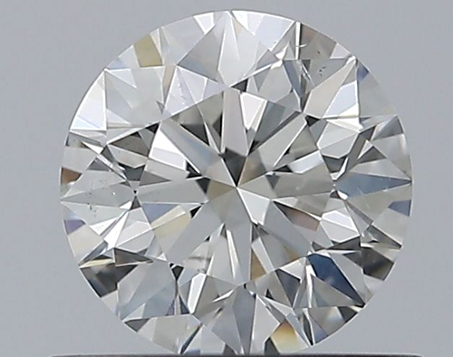 0.62 carat G-SI2 Excellent cut Natūralus Round Deimantas (1)