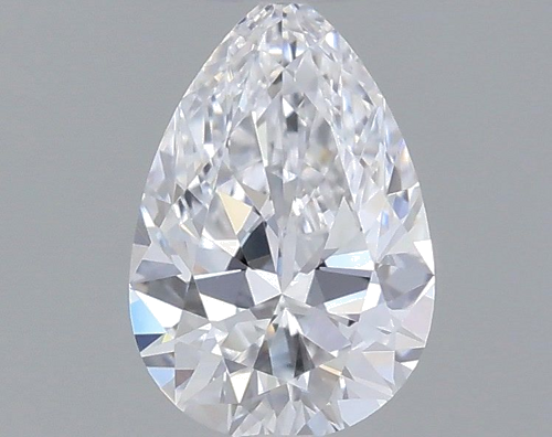 0.31 carat D-VVS1 Natūralus Pear Deimantas (1)