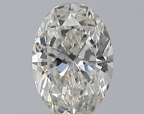 0.5 carat H-VS1 Natūralus Oval Deimantas (1)