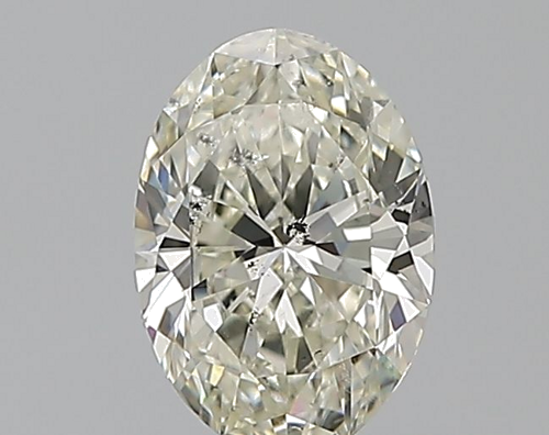 0.91 carat K-SI2 Natūralus Oval Deimantas (1)