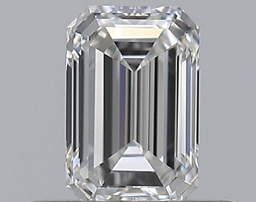 0.37 carat F-VVS1 Natūralus Emerald Deimantas (1)