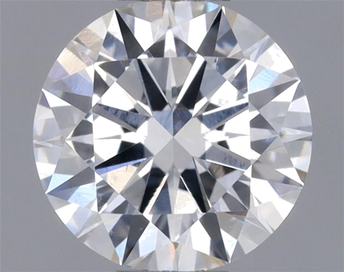 0.46 carat E-SI2 Excellent cut Natūralus Round Deimantas (1)