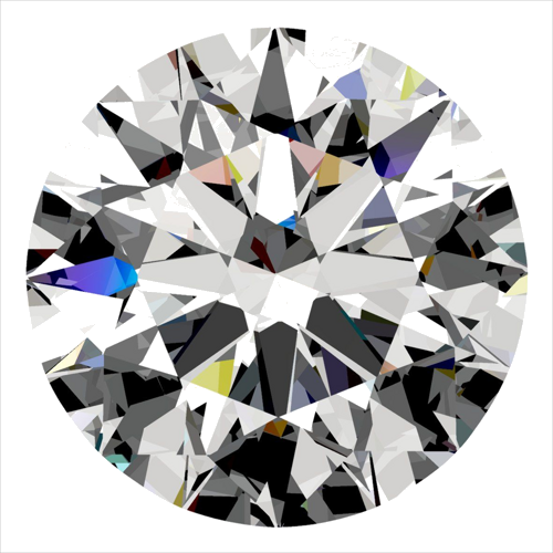 0.32 carat E-VS1 Excellent cut Natūralus Round Deimantas (1)