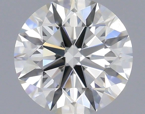 0.32 carat J-VVS1 Excellent cut Natūralus Round Deimantas (1)
