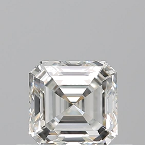 0.5 carat I-VVS1 Natūralus Asscher Deimantas (1)