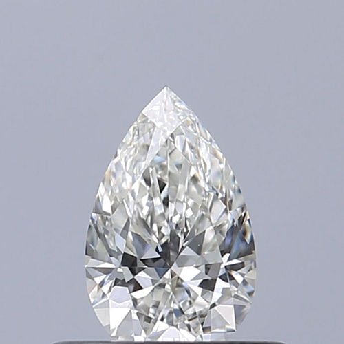 0.33 carat G-IF Natūralus Pear Deimantas (1)