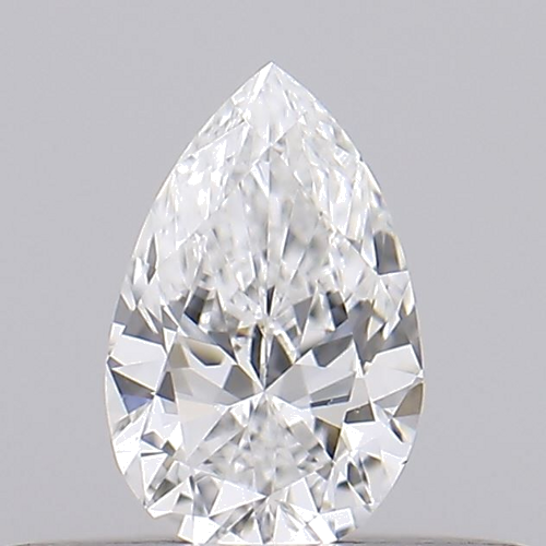 0.2 carat E-VVS2 Natūralus Pear Deimantas (1)