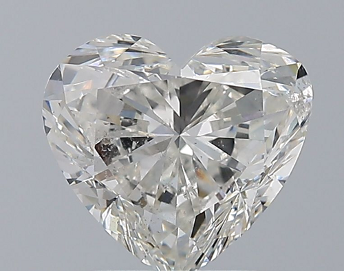 2.5 carat H-SI2 Natūralus Heart Deimantas (1)