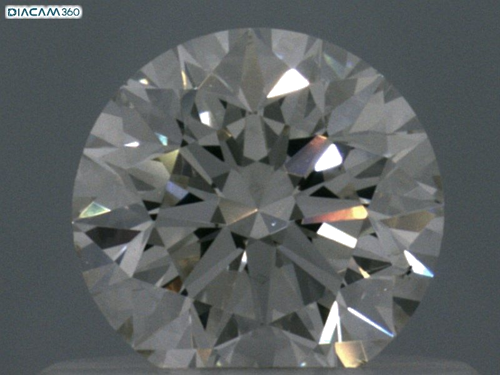 0.5 carat J-SI1 Excellent cut Natūralus Round Deimantas (1)