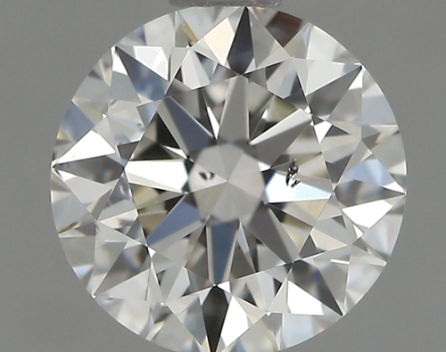 0.91 carat H-SI2 Excellent cut Natūralus Round Deimantas (1)