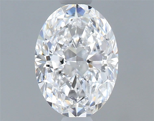 0.7 carat D-SI1 Natūralus Oval Deimantas (1)