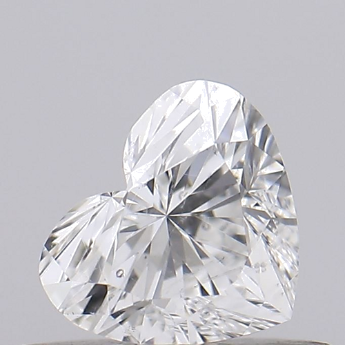 0.32 carat F-SI2 Natūralus Heart Deimantas (1)