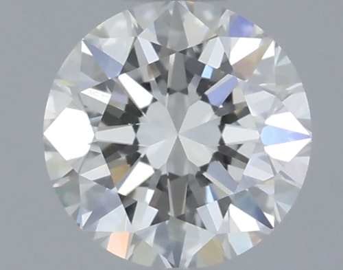 0.5 carat H-VVS2 Excellent cut Natūralus Round Deimantas (1)