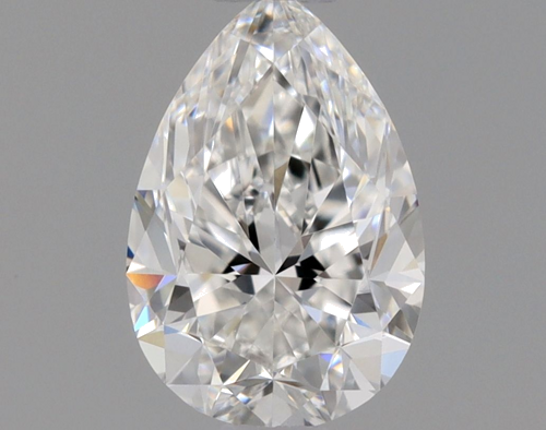 0.41 carat E-VVS1 Natūralus Pear Deimantas (1)