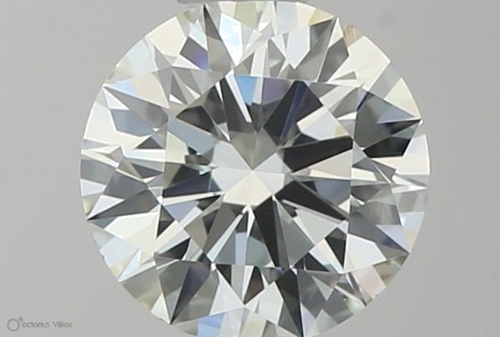 0.54 carat G-VVS2 Excellent cut Natūralus Round Deimantas (1)