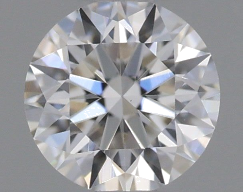 0.19 carat F-VVS2 Very Good cut Natūralus Round Deimantas (1)