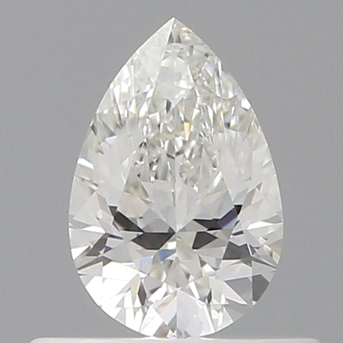 0.4 carat H-IF Natūralus Pear Deimantas (1)