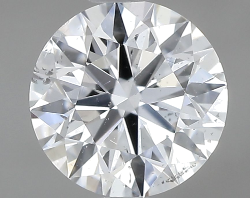 0.72 carat D-SI2 Excellent cut Natūralus Round Deimantas (1)