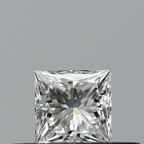0.23 carat F-VVS2 Natūralus Princess Deimantas (1)