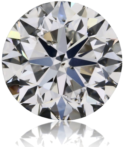 0.7 carat D-SI2 Very Good cut Natūralus Round Deimantas (1)