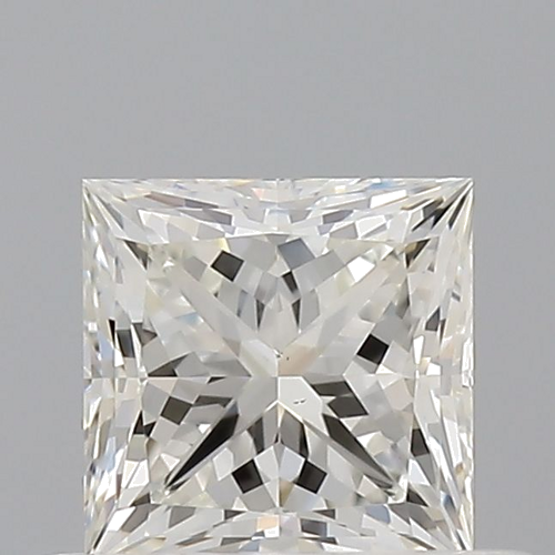 0.57 carat I-VS1 Natūralus Princess Deimantas (1)