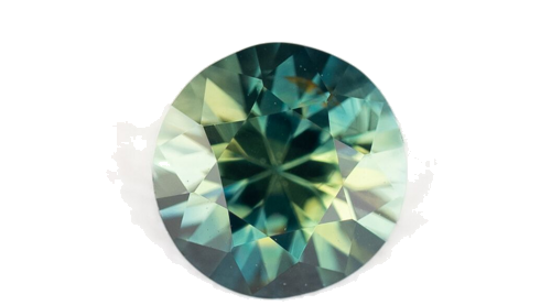 0.46 carat TEAL Round Safyras (1)
