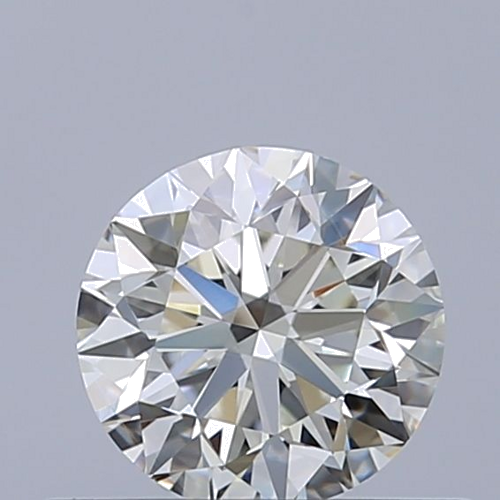 0.5 carat I-VVS2 Very Good cut Natūralus Round Deimantas (1)