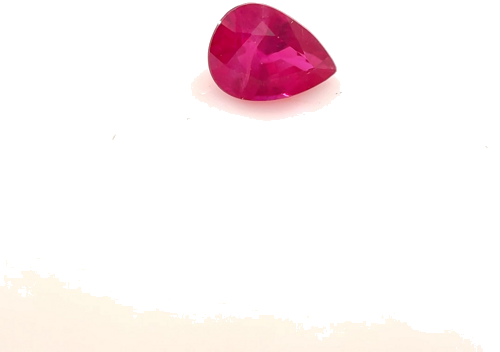 0.44 carat RED Pear Rubinas (1)