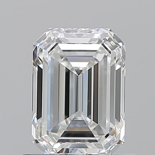 1.01 carat G-VVS2 Natūralus Emerald Deimantas (1)