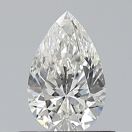 0.58 carat H-VS1 Natūralus Pear Deimantas (1)