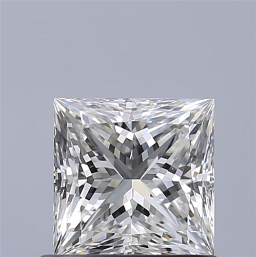 0.83 carat H-VS1 Natūralus Princess Deimantas (1)