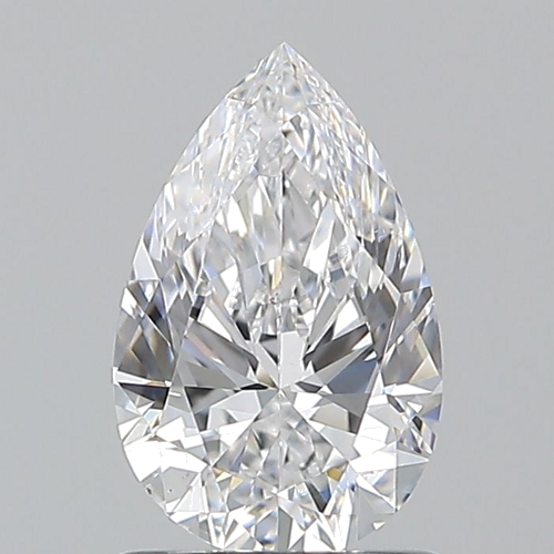 1.0 carat D-VS2 Natūralus Pear Deimantas (1)