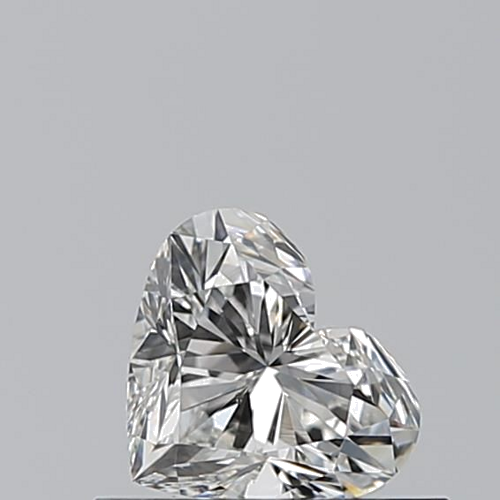 0.5 carat H-SI1 Natūralus Heart Deimantas (1)