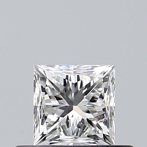 0.38 carat F-VS2 Natūralus Princess Deimantas (1)