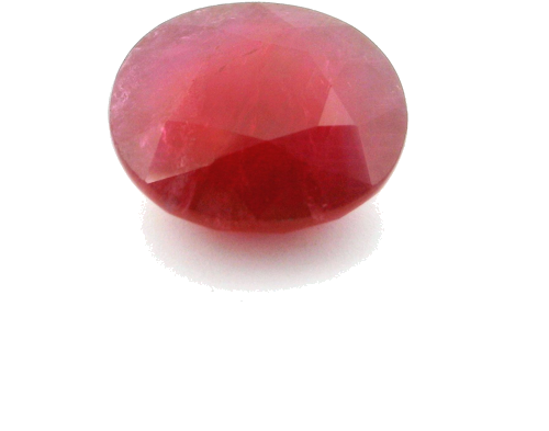 9.83 carat RED Oval Rubinas (1)