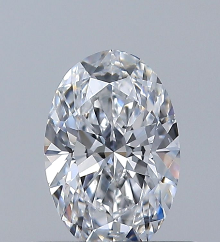 0.5 carat D-SI1 Natūralus Oval Deimantas (1)