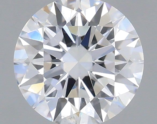 0.42 carat F-SI1 Excellent cut Natūralus Round Deimantas (1)