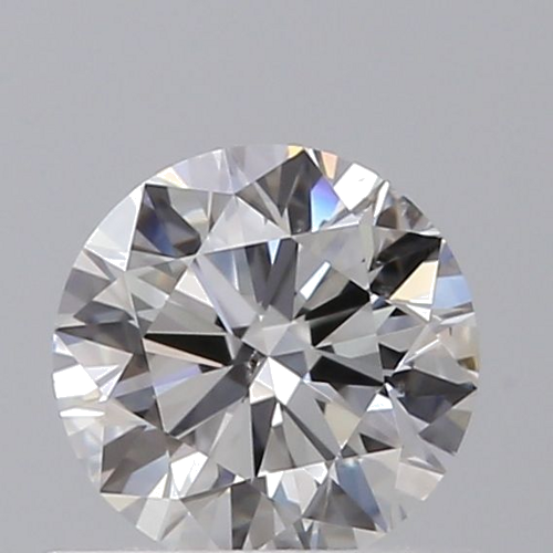 0.5 carat F-SI1 Excellent cut Natūralus Round Deimantas (1)