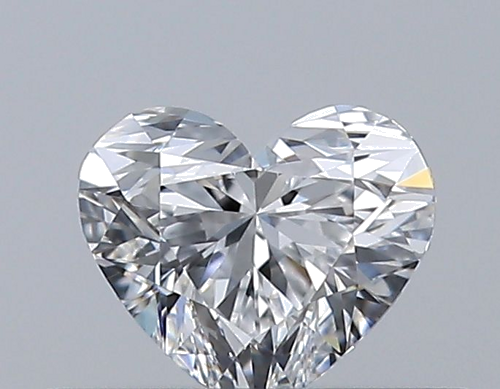 0.3 carat E-VVS2 Natūralus Heart Deimantas (1)