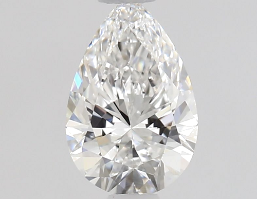 0.52 carat D-VVS1 Natūralus Pear Deimantas (1)