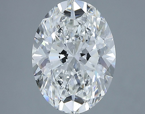 3.02 carat G-SI2 Natūralus Oval Deimantas (1)