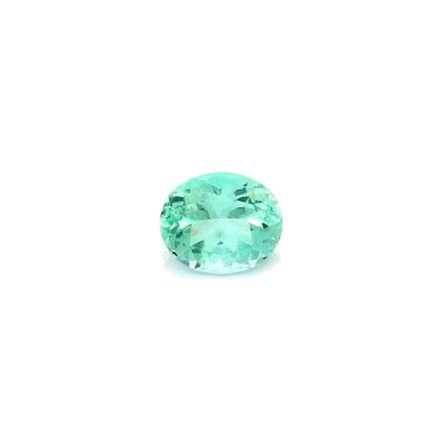 0.53 carat GREEN BRILLIANTFANCY cut Oval Smaragdas (1)