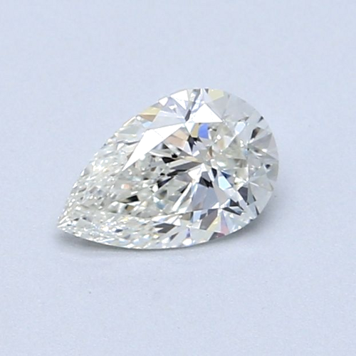 0.51 carat H-VS2 Natūralus Pear Deimantas (1)