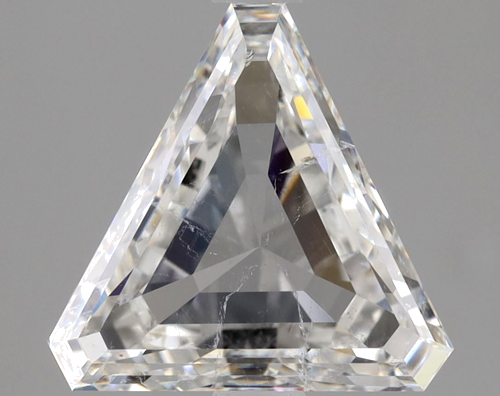 2.01 carat F-SI2 Natūralus Triangular Deimantas (1)
